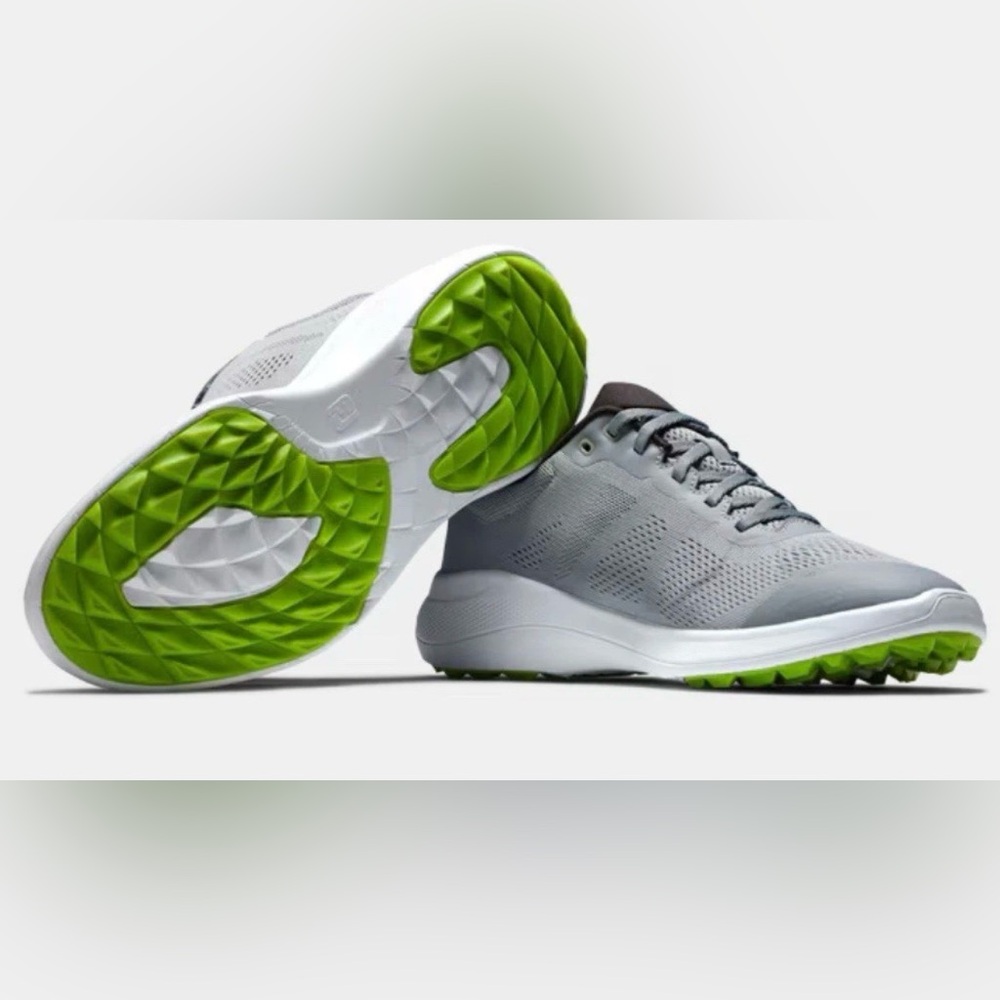 Footjoy Men’s Flex Golf Shoes-Gray-Size 9 NIB⛳️ - Picture 5 of 11